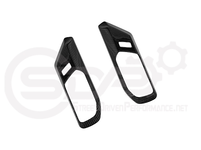 2021-UP FORD BRONCO CARBON FIBER FRONT DOOR HANDLE TRIM COVER