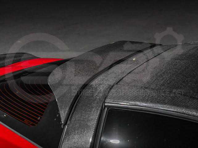 2005-2013 CHEVROLET CORVETTE C6 | SDP PERFORMANCE CARBON FIBER REAR ROOF WING LID SPOILER