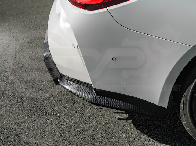 2021-PRESENT BMW G82/G83 M4 | 3D STYLE CARBON FIBER REPLACEMENT 3PCS REAR DIFFUSER APRON