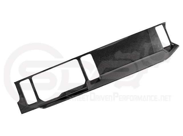 2021-UP FORD BRONCO CARBON FIBER PASSENGER SIDE DASHBOARD AC OUTLET PANEL COVER