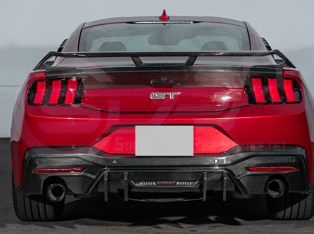 2024+ FORD MUSTANG S650 |  VERSION 2 PACKAGE REAR BUMPER DIFFUSER