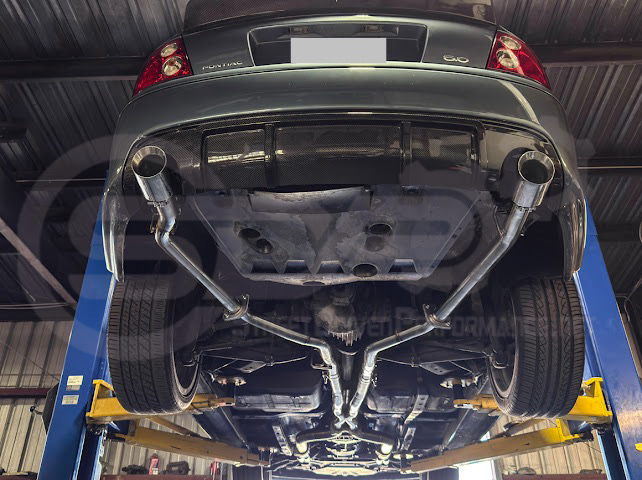 2005-2006 PONTIAC GTO | T-304 STRAIGHT-THROUGH CAT-BACK EXHAUST W/ 4" TIPS