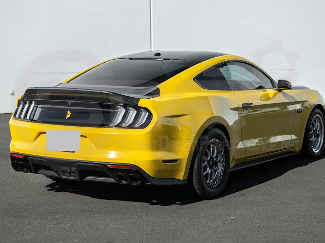 2015-2023 FORD MUSTANG | SUPER SNAKE STYLE REPLACEMENT REAR TRUNK LID WITH INTEGRATED SPOILER
