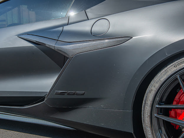 2023+ CORVETTE C8 E-RAY / Z06 | CARBON FIBER DOOR SCOOP