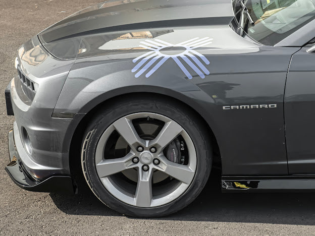 2010-2015 5TH GEN CAMARO ZL1 PACKAGE SIDE SKIRTS ROCKER PANEL EXTENSION GROUND EFFECTS