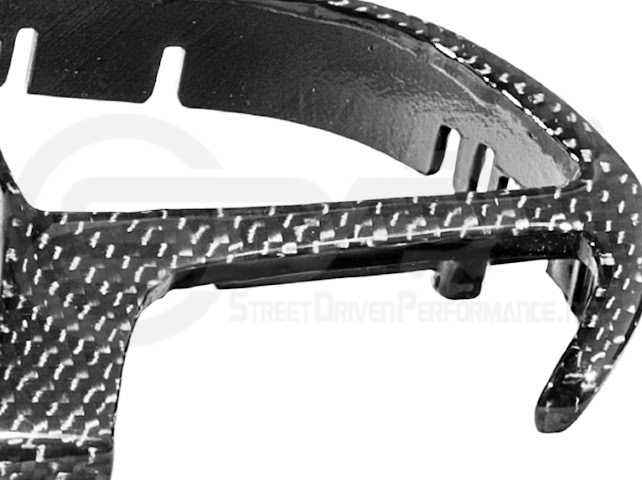 2015-2024 DODGE CHARGER /CHALLENGER / DURANGO CARBON FIBER STEERING WHEEL BUTTON COVER