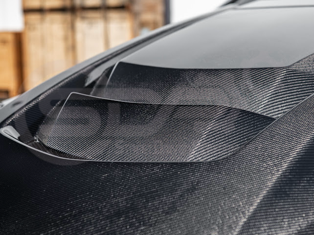 2008-2009 PONTIAC G8 CARBON FIBER ZR1 STYLE FRONT VENTED COWL HOOD