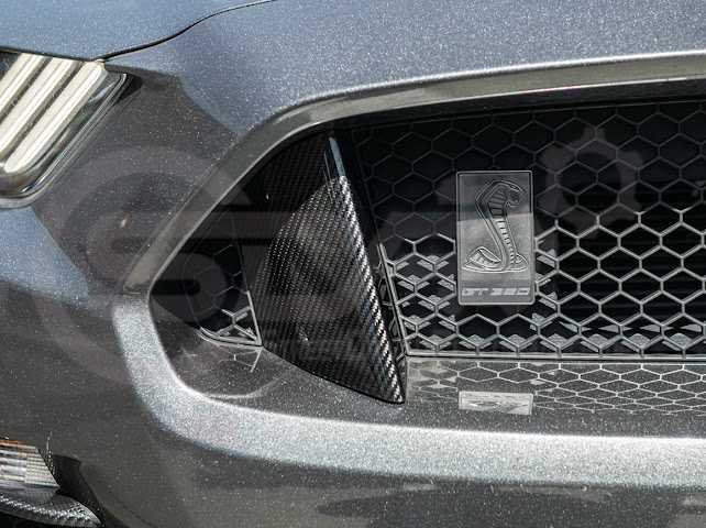 2015-2020 FORD MUSTANG SHELBY GT350 | FRONT UPPER GRILLE INSERTS PAIR