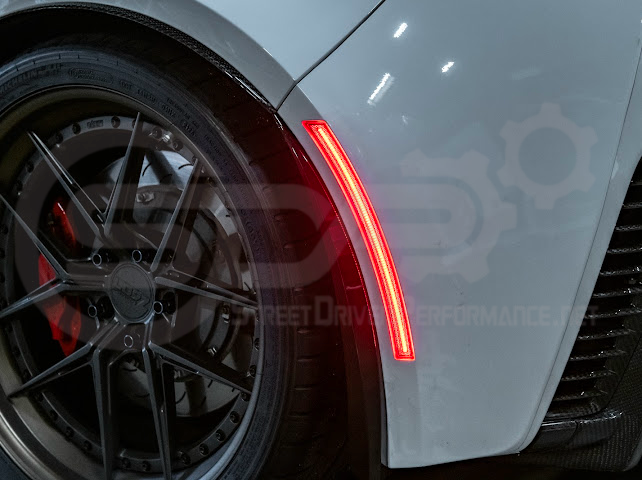 2014-2019 Chevrolet Corvette C7 | Factory Style Front & Rear LED Side Marker Lights Pair