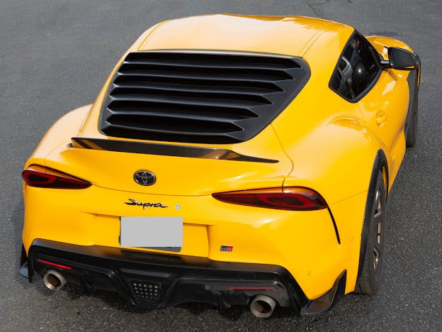 2020-Up Toyota Supra A90 A91 |SDP Performance Style MATTE BLACK Rear Window Louver Sun Shade Cover