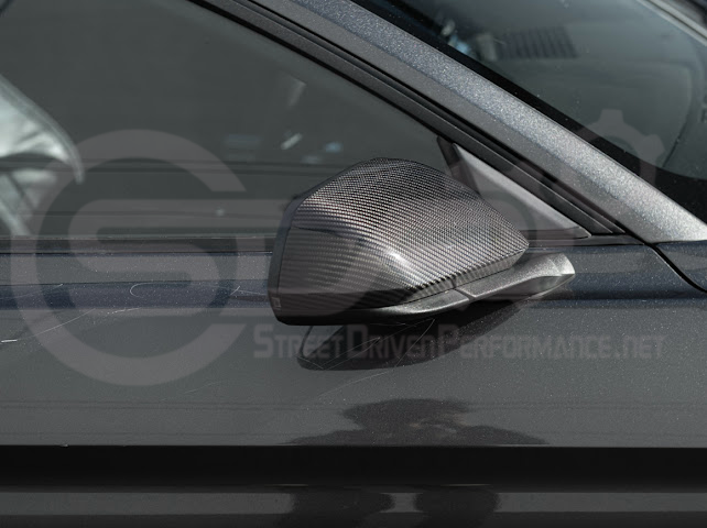 2015-2023 FORD MUSTANG S550 | CARBON FIBER SIDE MIRROR CAP COVER PAIR