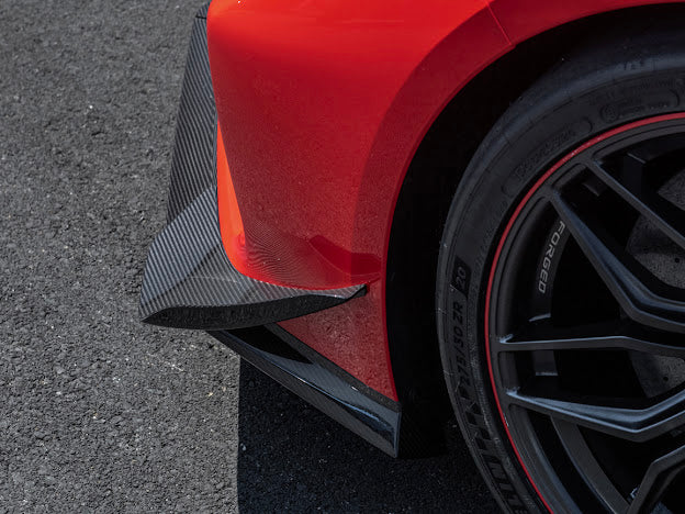 2023+ CHEVROLET CORVETTE C8 Z06 & E-RAY | CARBON FIBER FRONT SIDE CANARDS