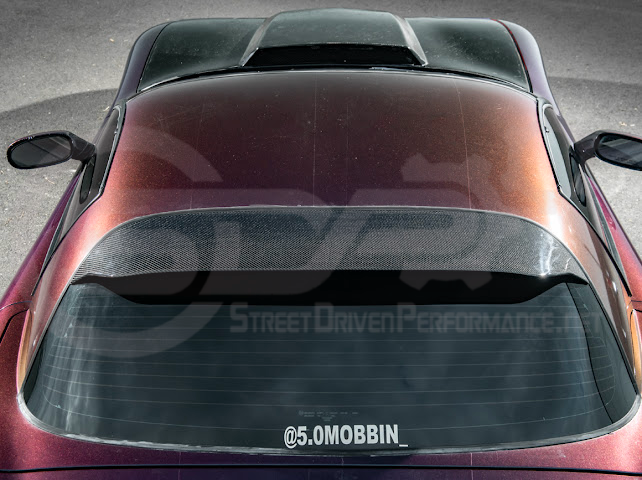 1997-2004 Corvette C5 Z06 Coupe | SDP Performance CARBON FIBER Rear Window Top Roof Wing Spoiler