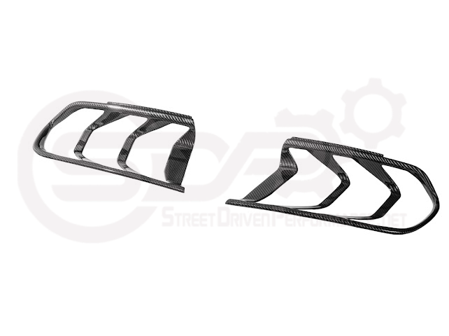 2015-17 FORD MUSTANG | REAR TAIL LIGHT TRIM BEZEL COVER PAIR