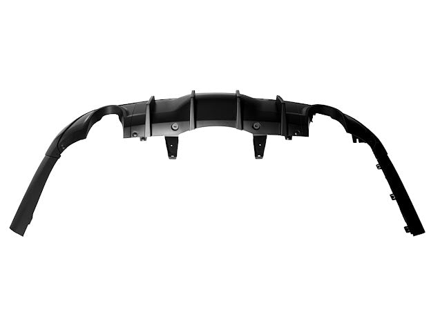 2014+ DODGE DURANGO TRACK PACKAGE REAR DUAL TIPS DIFFUSER