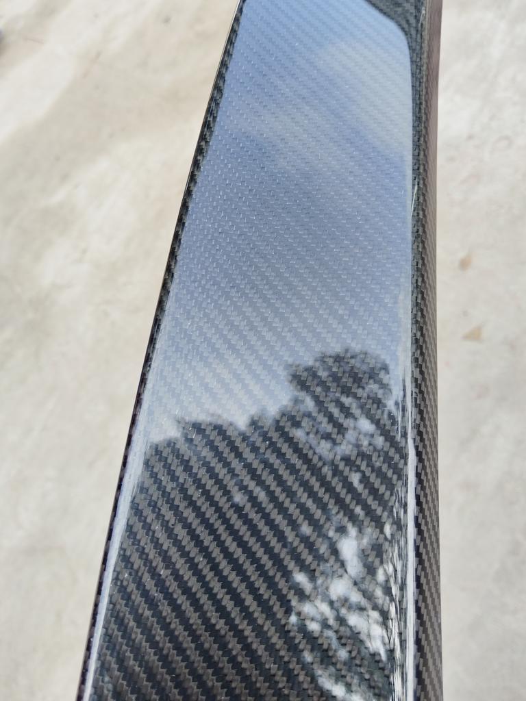 *BLEMISHED- DISCOUNTED* 2005-2013 C6 Corvette -CARBON FIBER  "ZR1 Style" Rear Trunk Lid Spoiler Wing- for all models