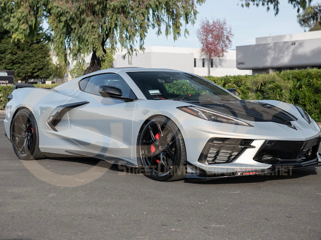 2020+ CHEVROLET CORVETTE C8 STINGRAY | Z06 PACKAGE SIDE SKIRTS ROCKER PANELS GROUND EFFECTS