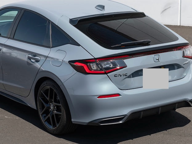 2022-UP HONDA CIVIC HATCHBACK | JDM STYLE REAR ROOF WINDOW VISOR