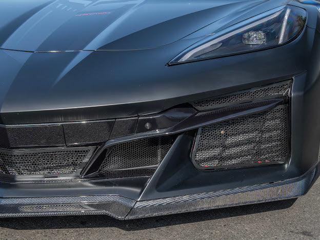 2020+ CHEVROLET CORVETTE C8 Z06 | FRONT RADIATOR MESH GRILLE INSERT GUARD SET