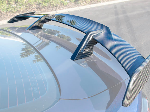 2021-UP BMW G82 / G83 M4 | HIGH KICK GT PACKAGE CARBON FIBER HIGH KICK REAR TRUNK SPOILER WING