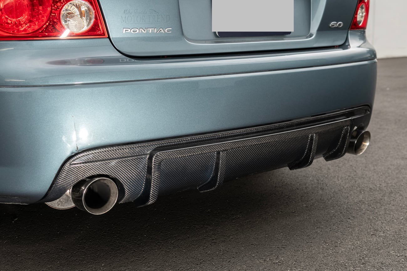 2004-2006 Pontiac GTO | GXP STYLE CARBON FIBER Rear Bumper Diffuser