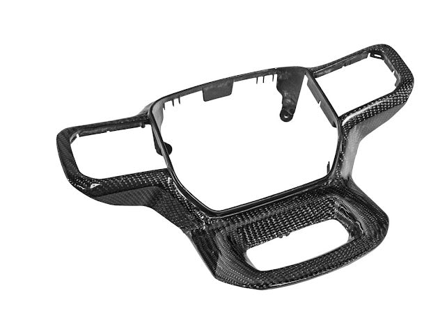 2021+ FORD F-150 | GM FACTORY STYLE CARBON FIBER STEERING WHEEL BUTTON TRIM COVER REPLACEMENT