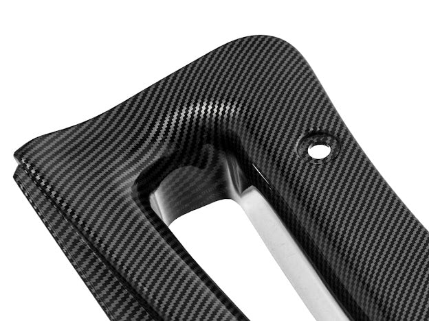 2023-Up Corvette C8 Z06 & E-RAY | Extended Hydro-Dipped Carbon Fiber Front & Rear Mud Flap Splash Guards