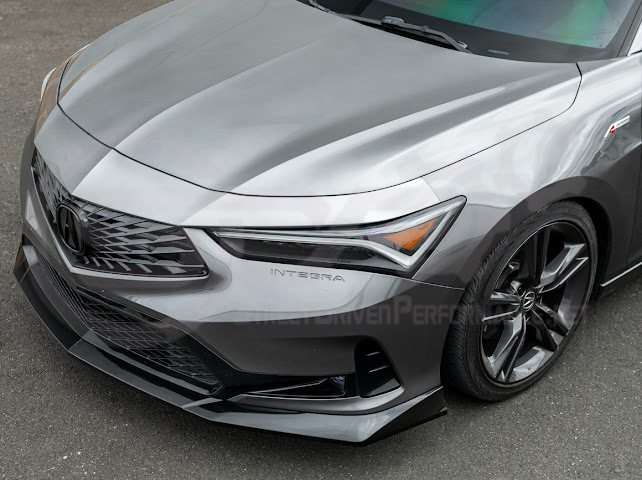 2023-Up Acura Integra DE4 | Performance Front Bumper Splitter Lip Ground Effects
