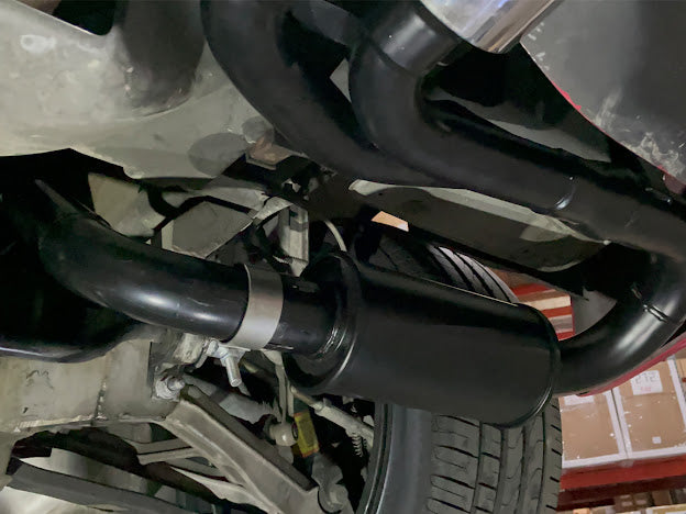 1997-2004 CORVETTE C5 MUFFLER AXLE BACK QUAD TIPS EXHAUST