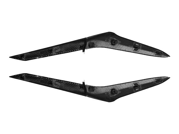 2023+ CORVETTE C8 E-RAY / Z06 | CARBON FIBER SIDE FENDER VENT DOOR TRIM REPLACEMENT PAIR