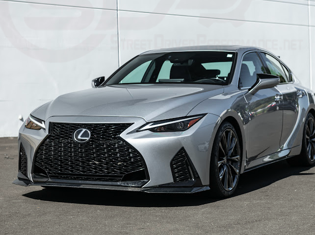 2021-UP LEXUS IS300, IS350, IS500 | JDM NOVEL STYLE CARBON FIBER FRONT BUMPER LIP SPLITTER GROUND EFFECTS
