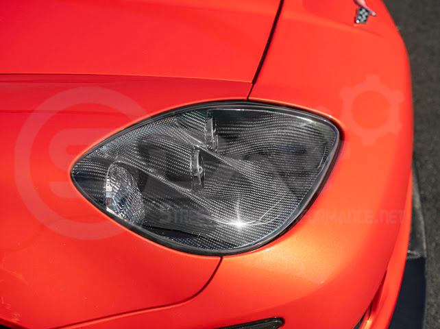 2005-2013 CHEVROLET CORVETTE C6 | FACTORY OEM STYLE CARBON FIBER  HEADLIGHTS HOUSING REPLACEMENT