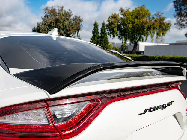 2018-Up Kia Stinger Scorpion GT Style GLOSSY BLACK Rear Trunk Lid Wing Spoiler