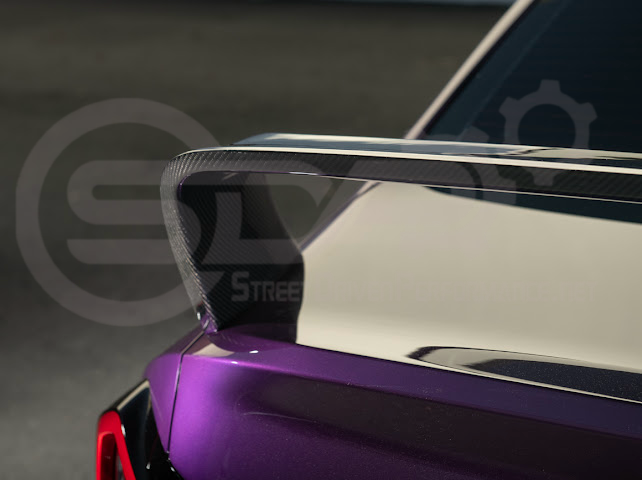 2023-UP BMW G87 M2 | M PERFORMANCE STYLE CARBON FIBER REAR HIGH WING S