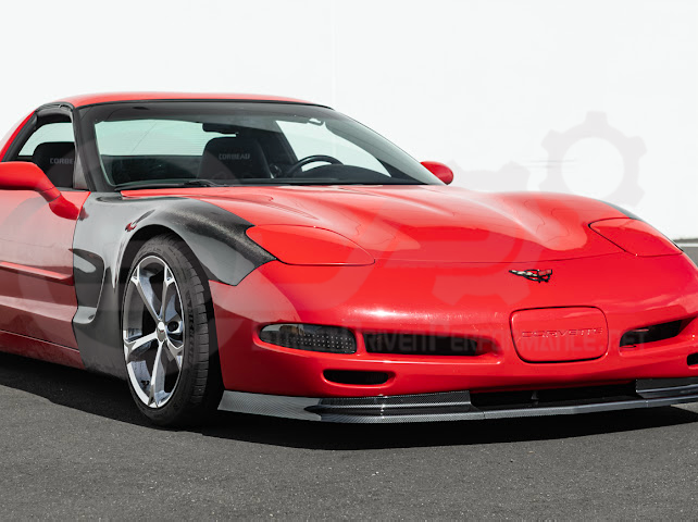 1997-2004 CHEVROLET CORVETTE C5 PERFORMANCE FRONT SPLITTER LIP GROUND EFFECTS