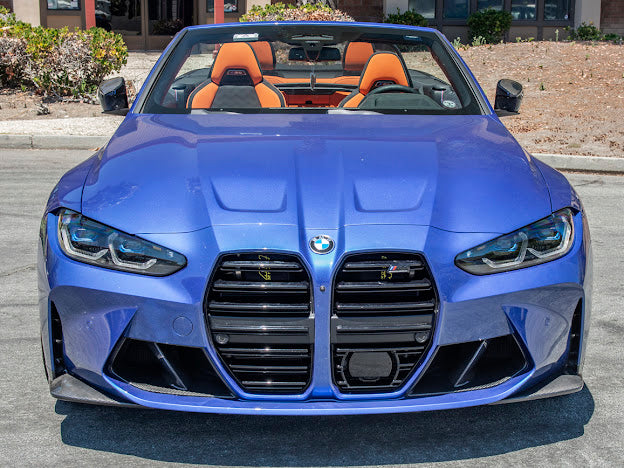 2021-Up BMW G82 / G83 M4 | Factory Extended Style Carbon Fiber Front Lip Splitter Pair Ground Effects