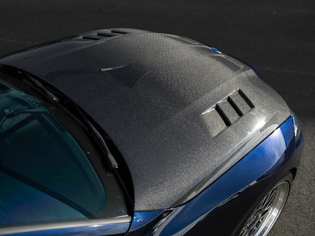 2021+ BMW G80 M3 & 2021+ BMW G82 / G83 M4 | SDP PERFORMANCE  STYLE CARBON FIBER FRONT HOOD