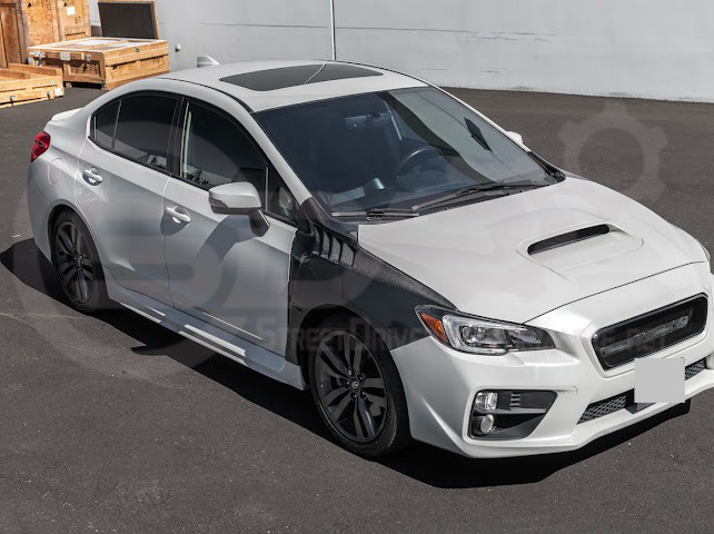 2015-2021 SUBARU WRX / STI | JDM STYLE CARBON FIBER SIDE VENTED FENDERS (PAIR)