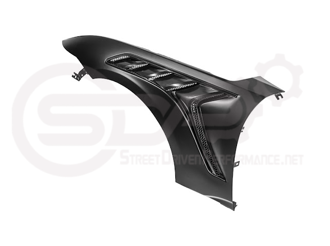 2024-UP FORD MUSTANG S650 | GTD STYLE FRONT SIDE VENTED FENDERS