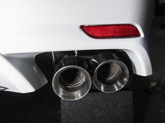 2018-2024 Toyota Camry SE | T-304 Muffler Delete Single Exit Axle Back Exhaust (Chrome or Burnt Blue Tips)