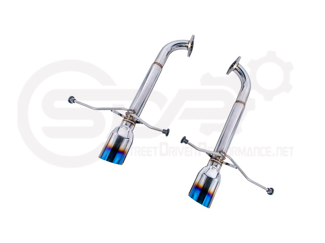 2019-PRESENT SUBARU ASCENT | MUFFLER DELETE AXLE BACK EXHAUST (CHROME OR BURNT BLUE TIPS)