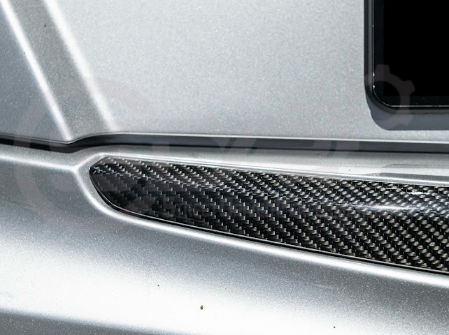 2013-2018 CADILLAC ATS / ATS-V SEDAN | FACTORY STYLE CARBON FIBER REAR TRUNK DECKLID APPLIQUÉ INSERT TRIM REPLACEMENT