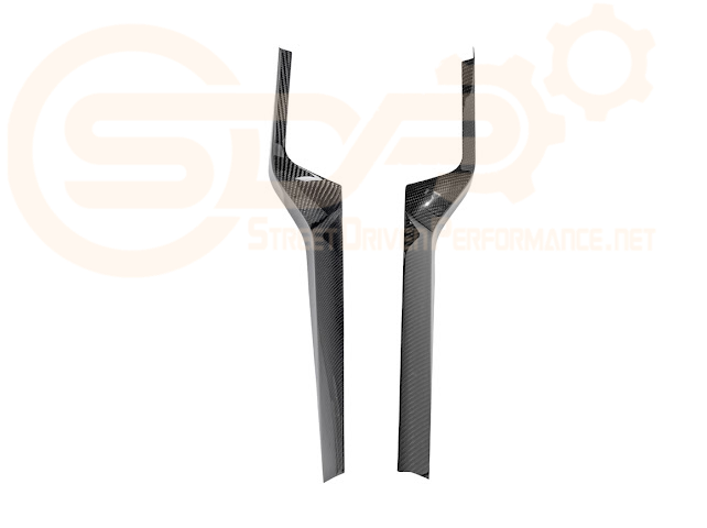 2021-UP FORD F-150 | FACTORY STYLE CARBON FIBER CENTER CONSOLE SIDE PANELS TRIM COVER PAIR