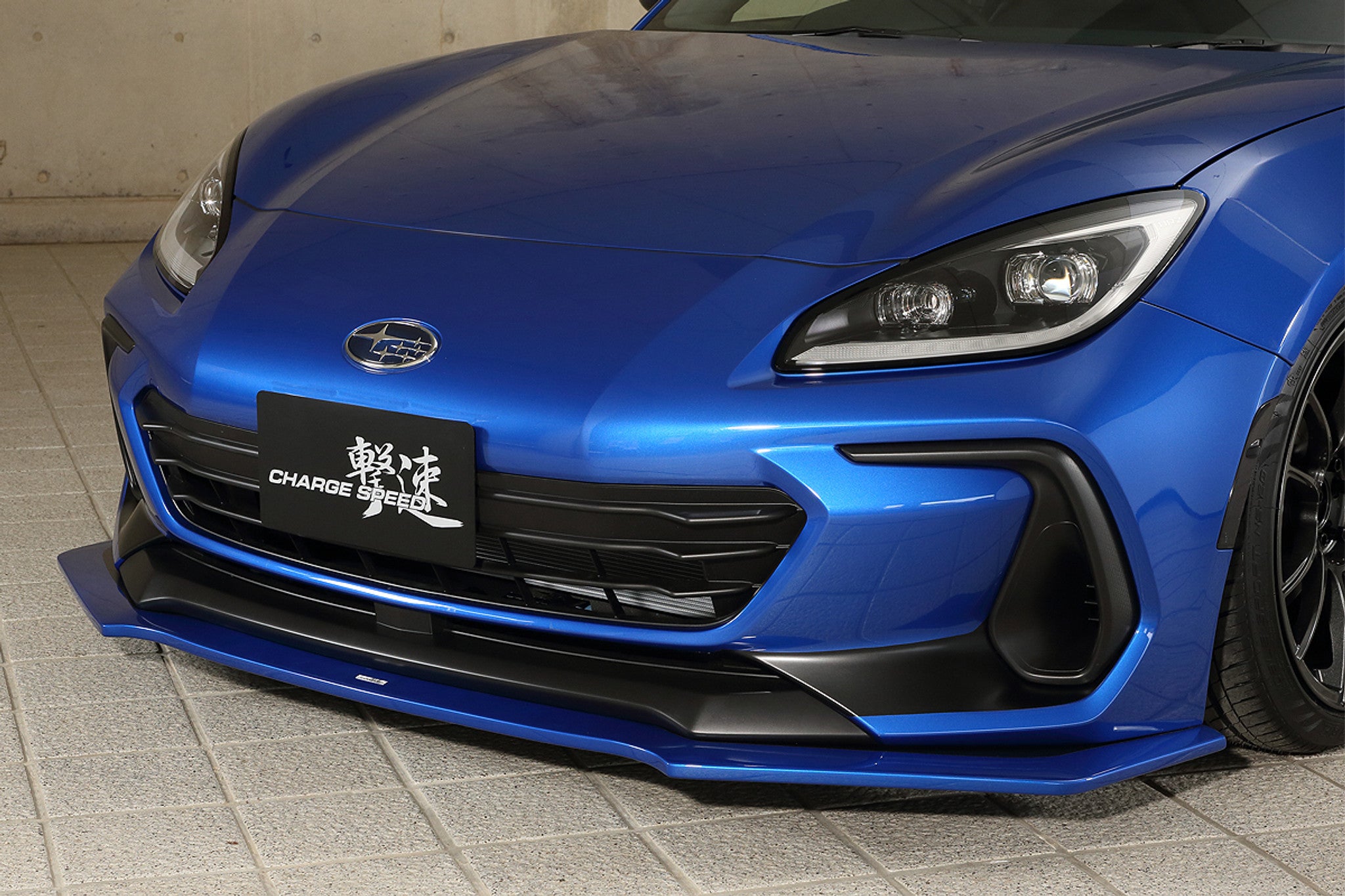 Charge Speed 2022-2024 Subaru BR-Z ZD8 Zenki Model Bottom Lines Type 1 FRP Complete Lip Kit
