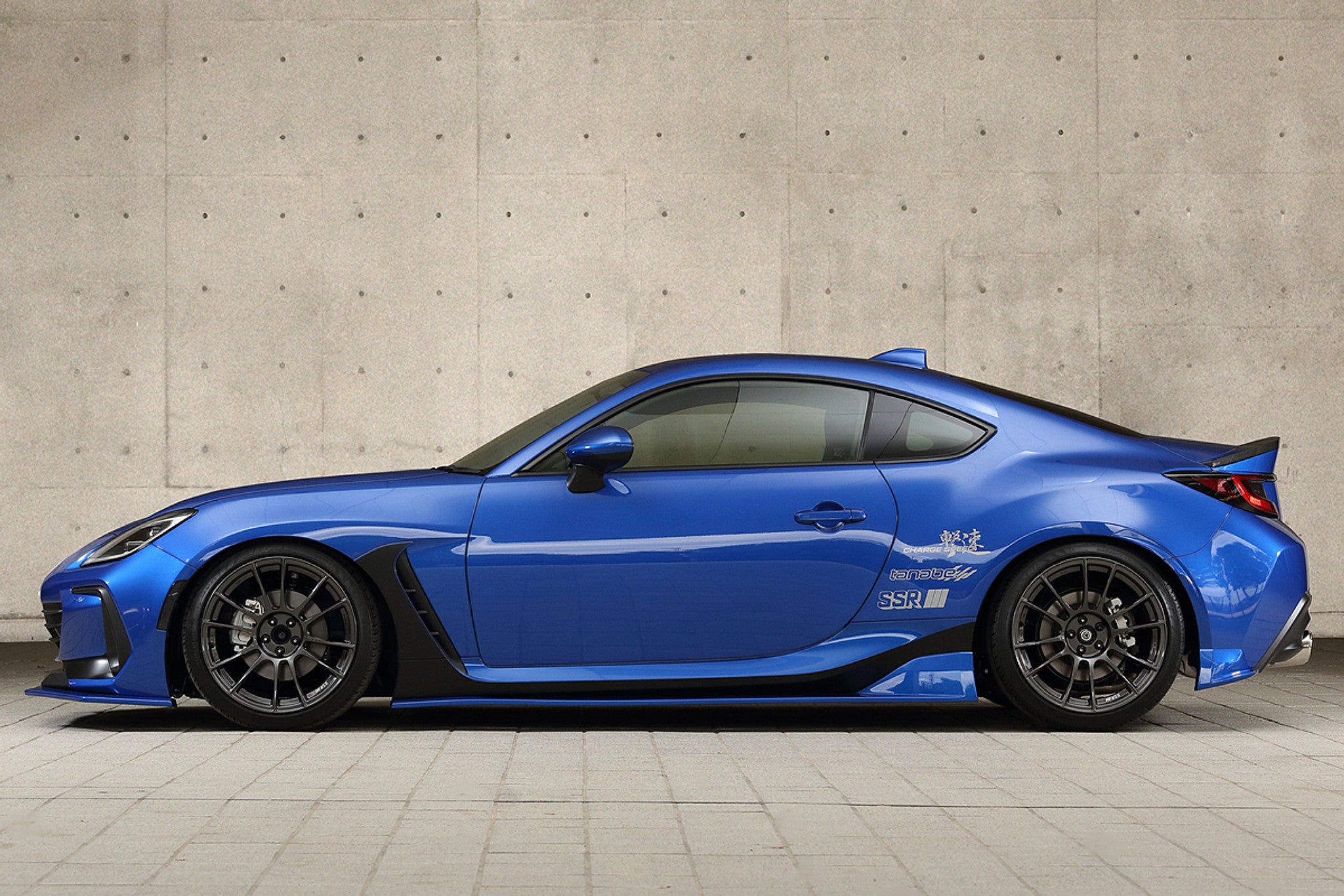 Charge Speed 2022-2024 Subaru BR-Z ZD8 Zenki Model Bottom Lines Type 1 Carbon Front Lip