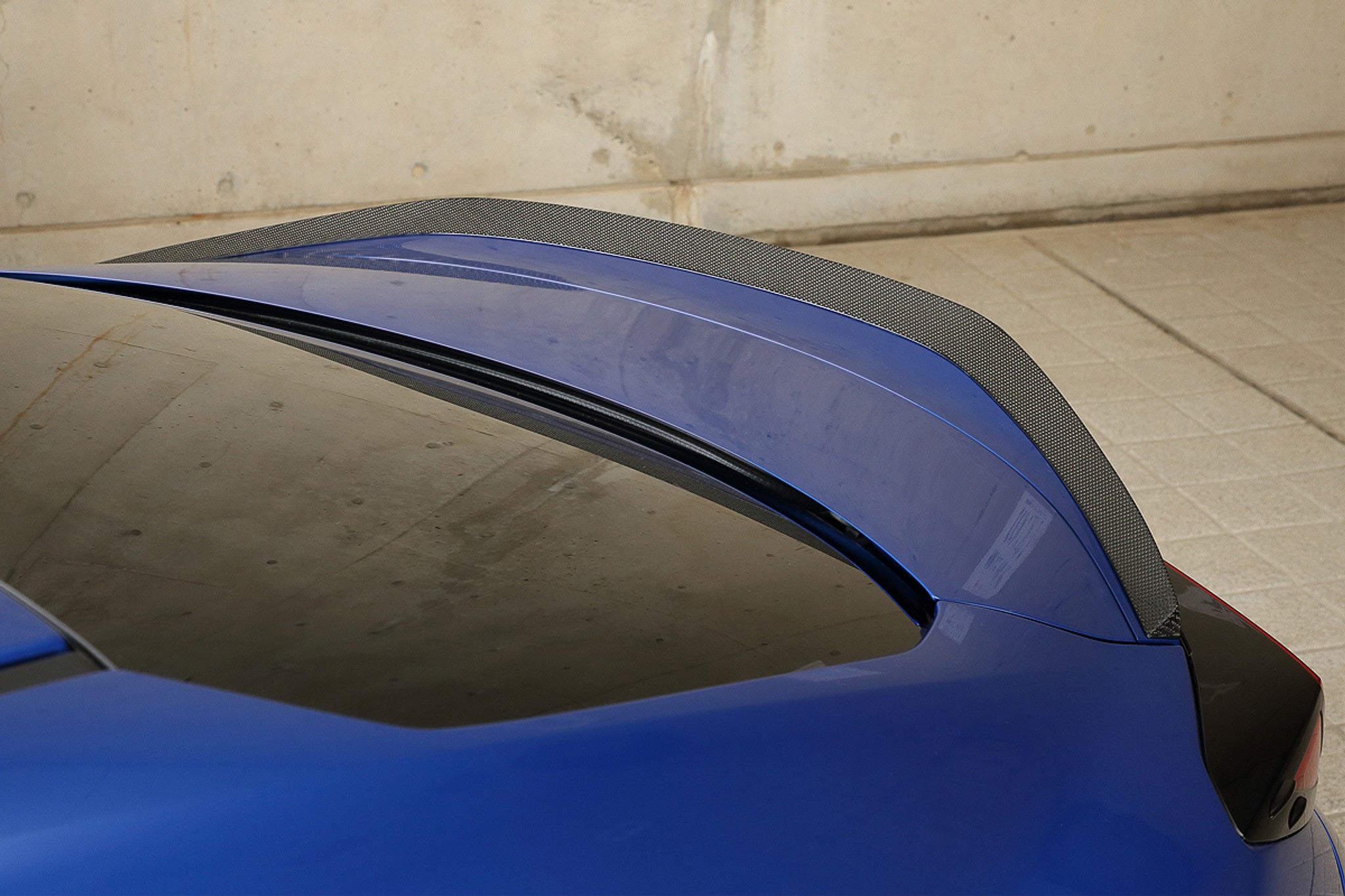Charge Speed 2022-2026 Subaru BR-Z ZD8 & Toyota GR86 All Models JDM WEAVE Carbon Rear Lip Spoiler