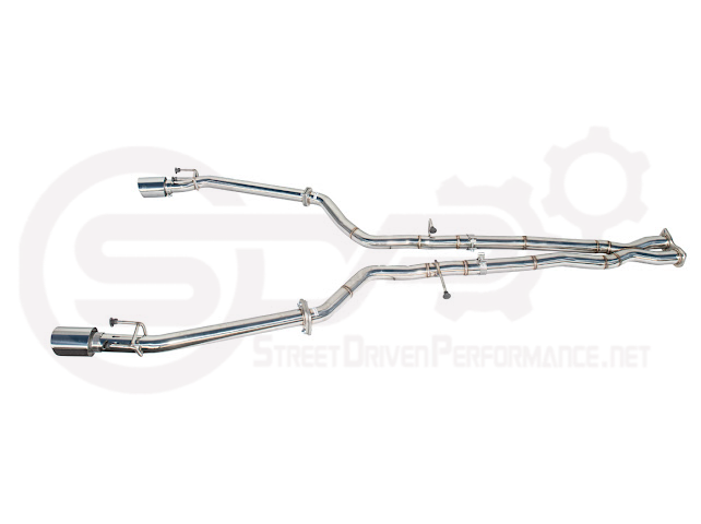 2005-2006 PONTIAC GTO | T-304 STRAIGHT-THROUGH CAT-BACK EXHAUST W/ 4" TIPS
