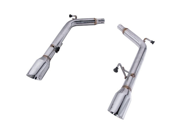 2007-2008 INFINITI G35 SEDAN & 2008-2014 INFINITI G37 SEDAN | MUFFLER DELETE AXLE BACK DUAL TIPS EXHAUST (CHROME TIPS OR BURNT BLUE TIPS)