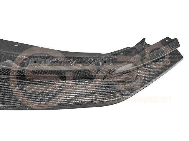 2024-Up Ford Mustang S650 | Dark Horse Factory Style CARBON FIBER Front Bumper Lip Splitter Ground Effects