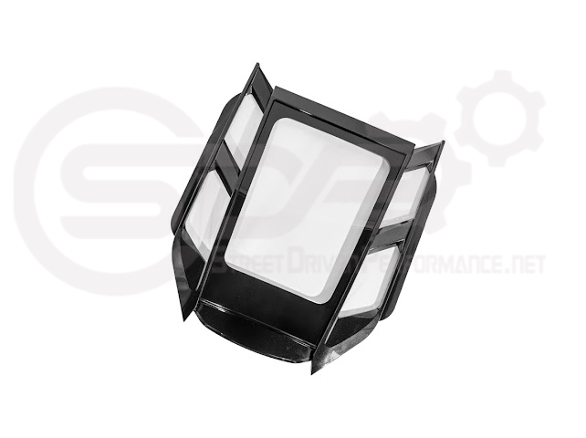 2020-UP CORVETTE C8 CONVERTIBLE | REAR HATCH UPPER HTC TONNEAU WINDOW INSERTS